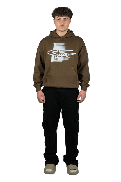 "IN ALL OF THEM" HOODIE BROWN